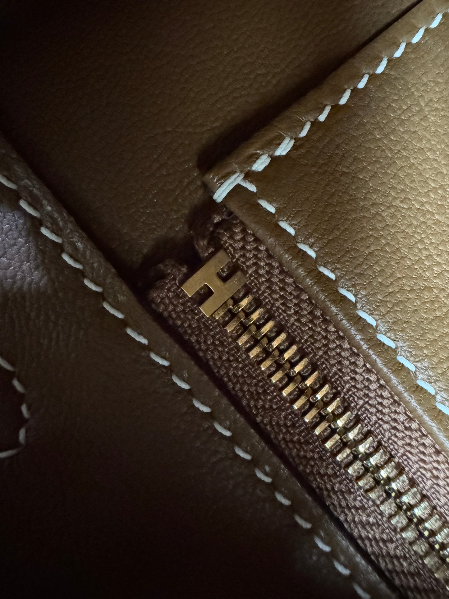 HERMES Birkin 25 金棕色金扣 Togo Gold GHW
