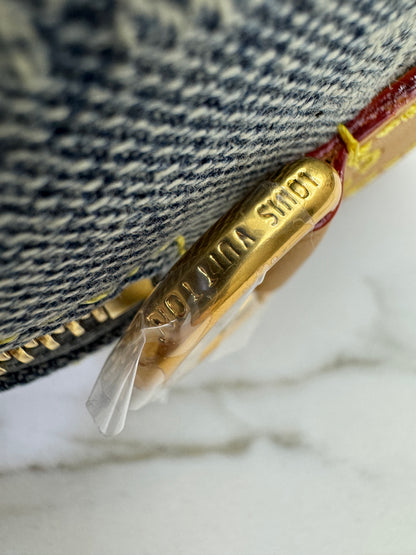 LV Nano Speedy 棋盤格牛仔