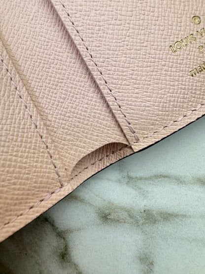 LV Victorine Wallet M62360 Rose Ballerine