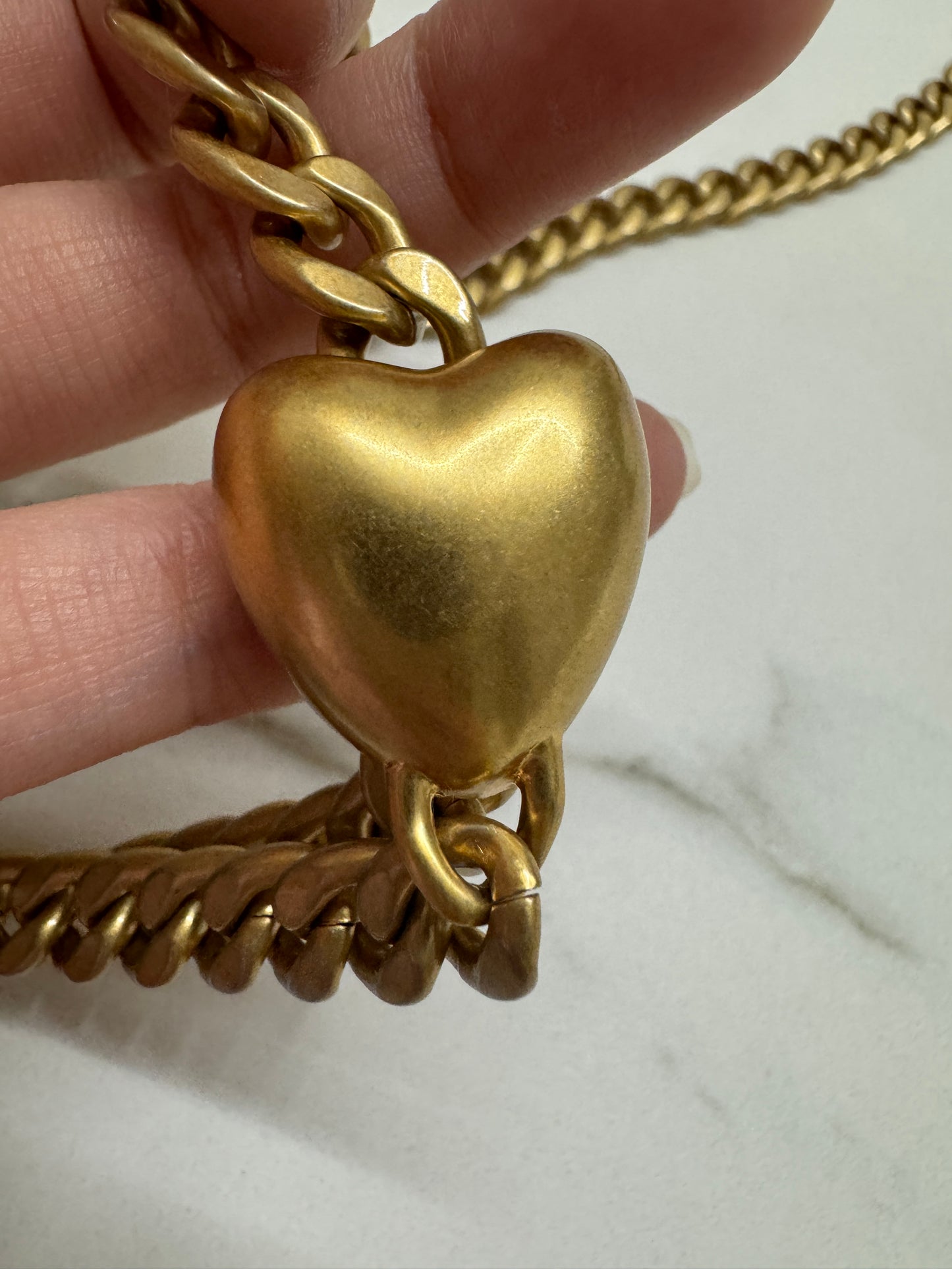 CHANEL 24P 愛心金球 白色 20cm 中號