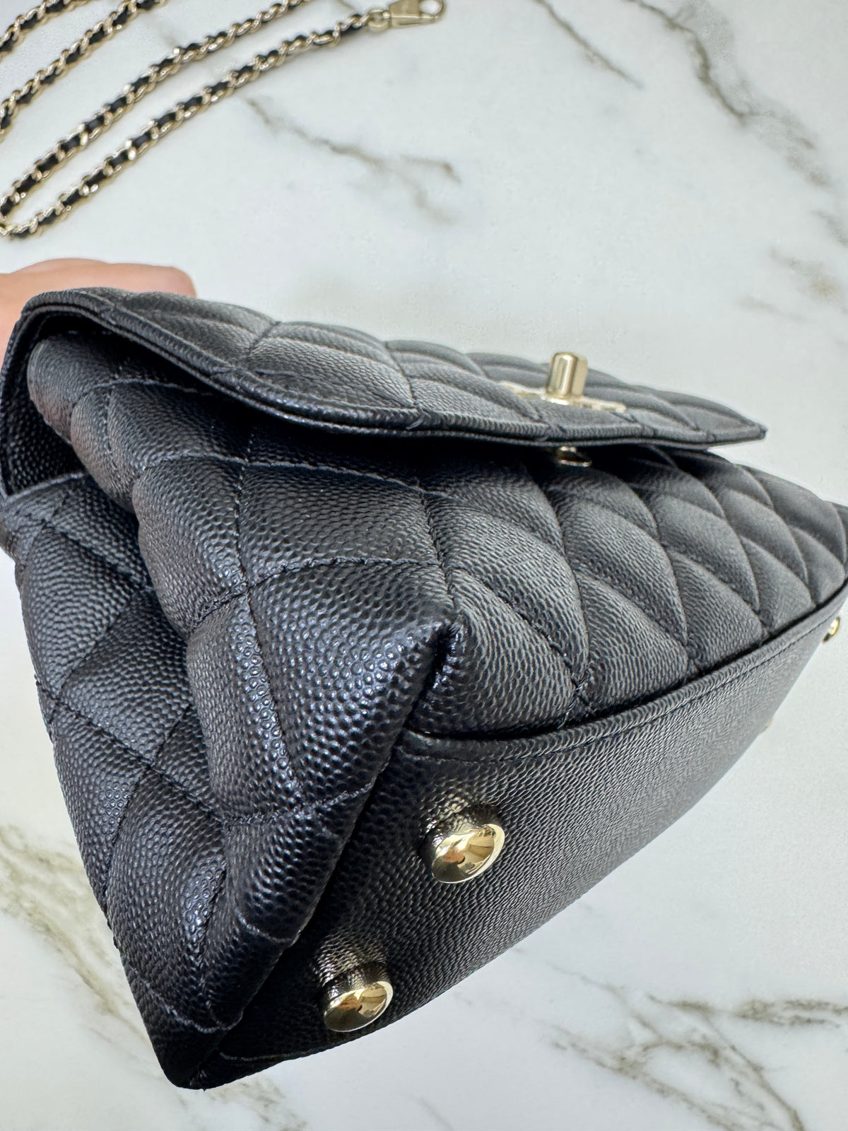 CHANEL Mini Coco Handle 黑色