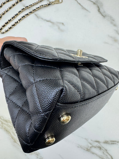CHANEL Mini Coco Handle 黑色