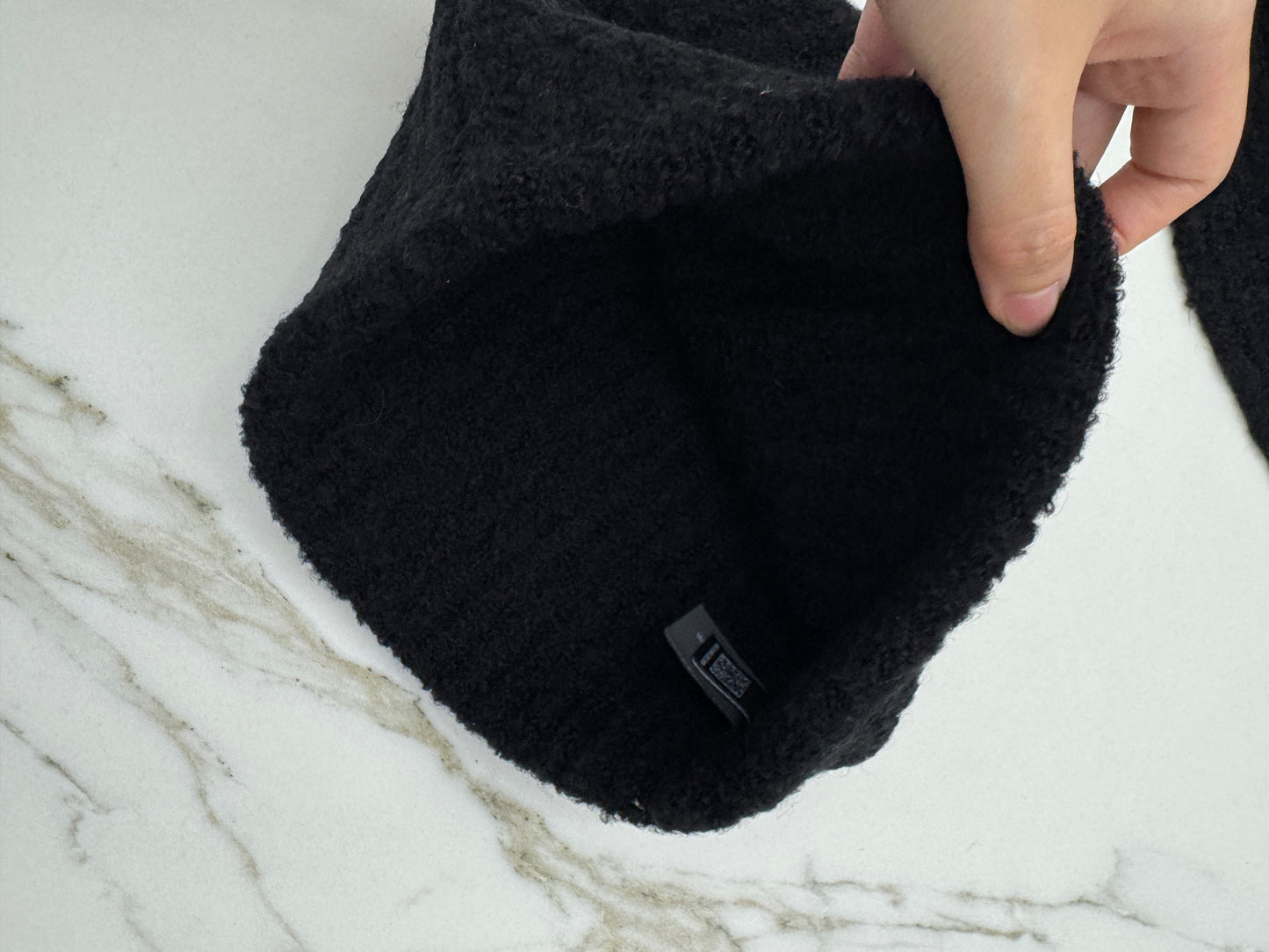 CHANEL Beanie & Scarf 糯米條針織冷帽 圍巾