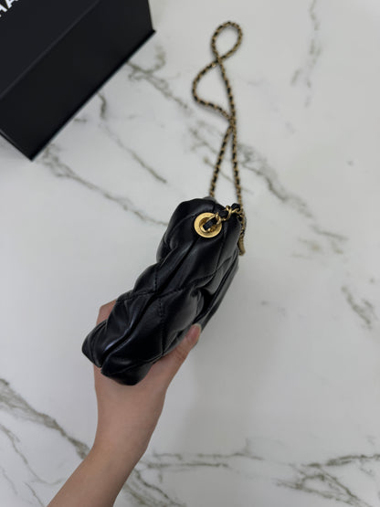 CHANEL 25K Mini 蝴蝶結包 綿羊皮