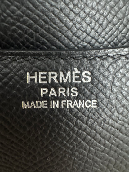 HERMES Mini Constance 黑銀 Noir Epsom PHW
