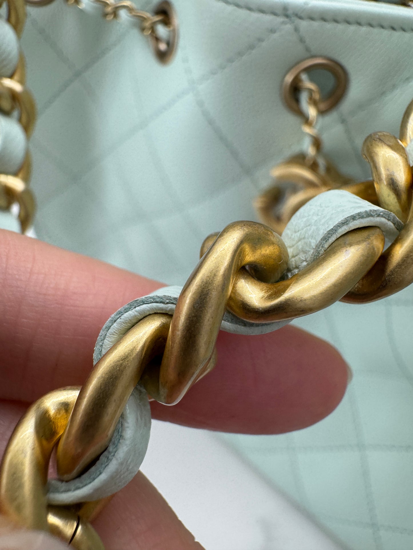 CHANEL 25 Bag Small 薄荷綠