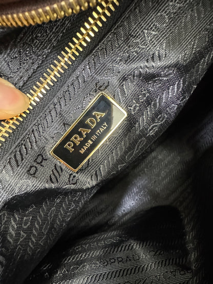 PRADA Bonnie XL Dark Brown (Lux Soft)