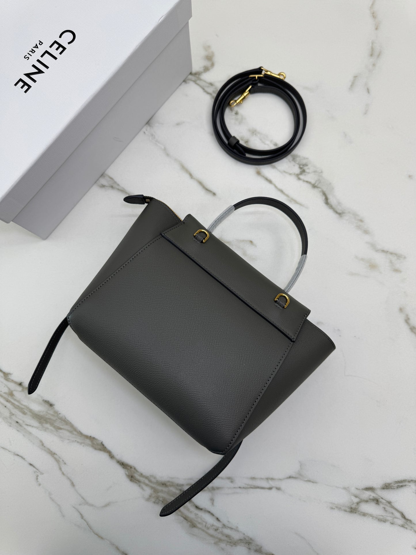 CELINE Belt Bag Nano 深灰色