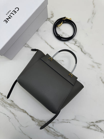 CELINE Belt Bag Nano 深灰色