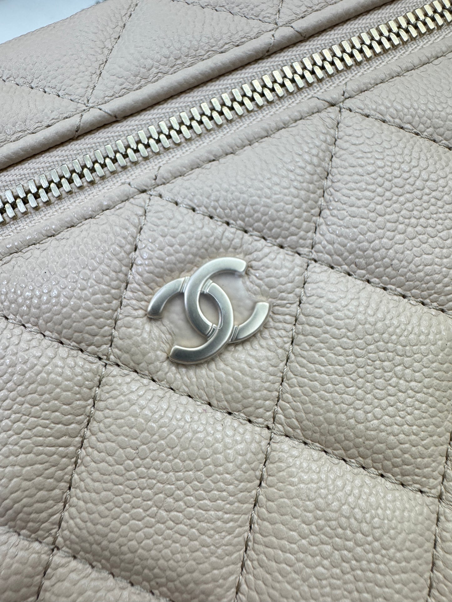 CHANEL LP盒子包 淺杏色