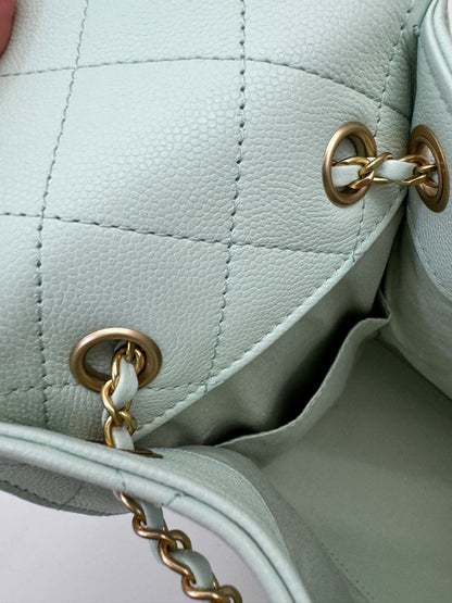 CHANEL 25 Bag Small 薄荷綠