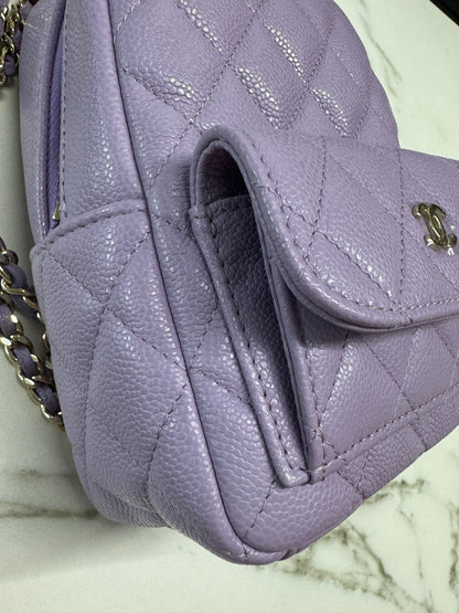 CHANEL 小書包 香芋紫 牛皮 Backpack
