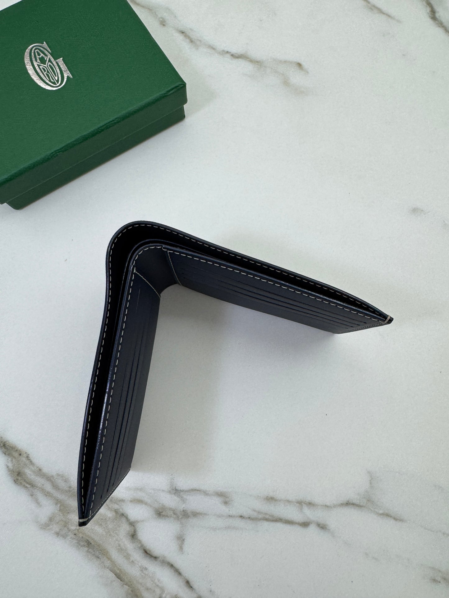 GOYARD Victoire Wallet 海軍藍