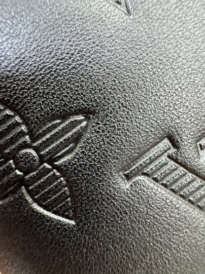 LV Pocket Organizer 黑色滑皮款Monogram Shadow