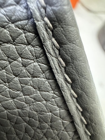 HERMES Mini Evelyn 積雨雲灰 0L Gris Meyer TC 銀扣PHW