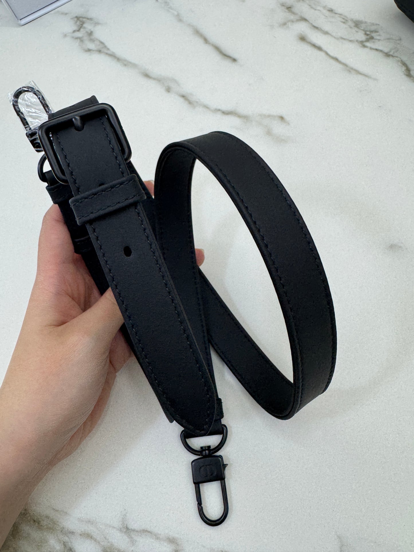 DIOR D-joy Small Matte Black