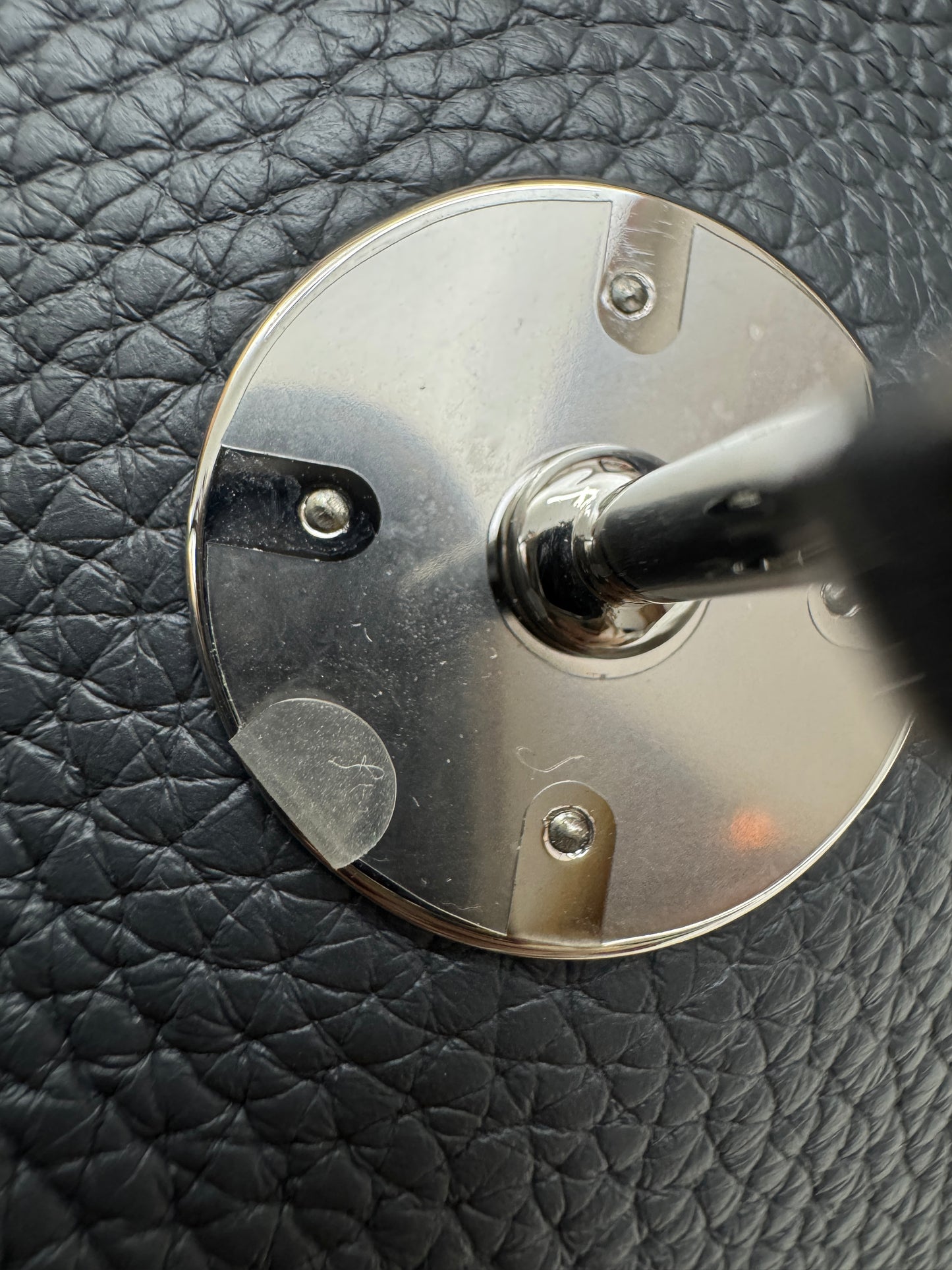 HERMES Lindy 30 石墨灰銀扣 TC 88 Graphite PHW