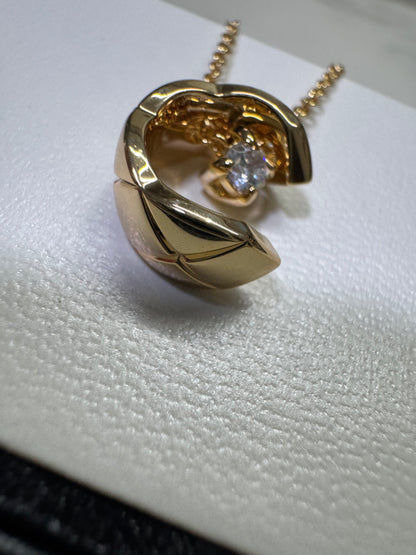 CHANEL Coco Crush 月亮項鏈 金色