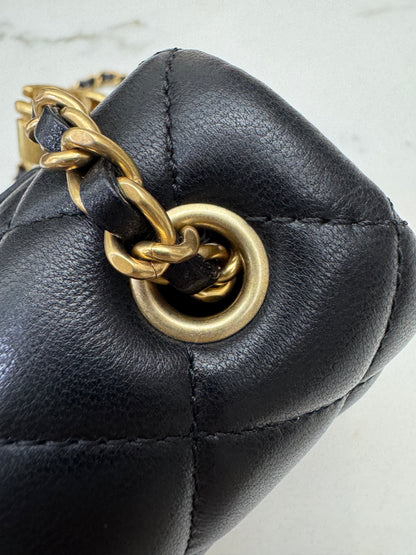 CHANEL 25B調節扣 Mini CF20 羊皮