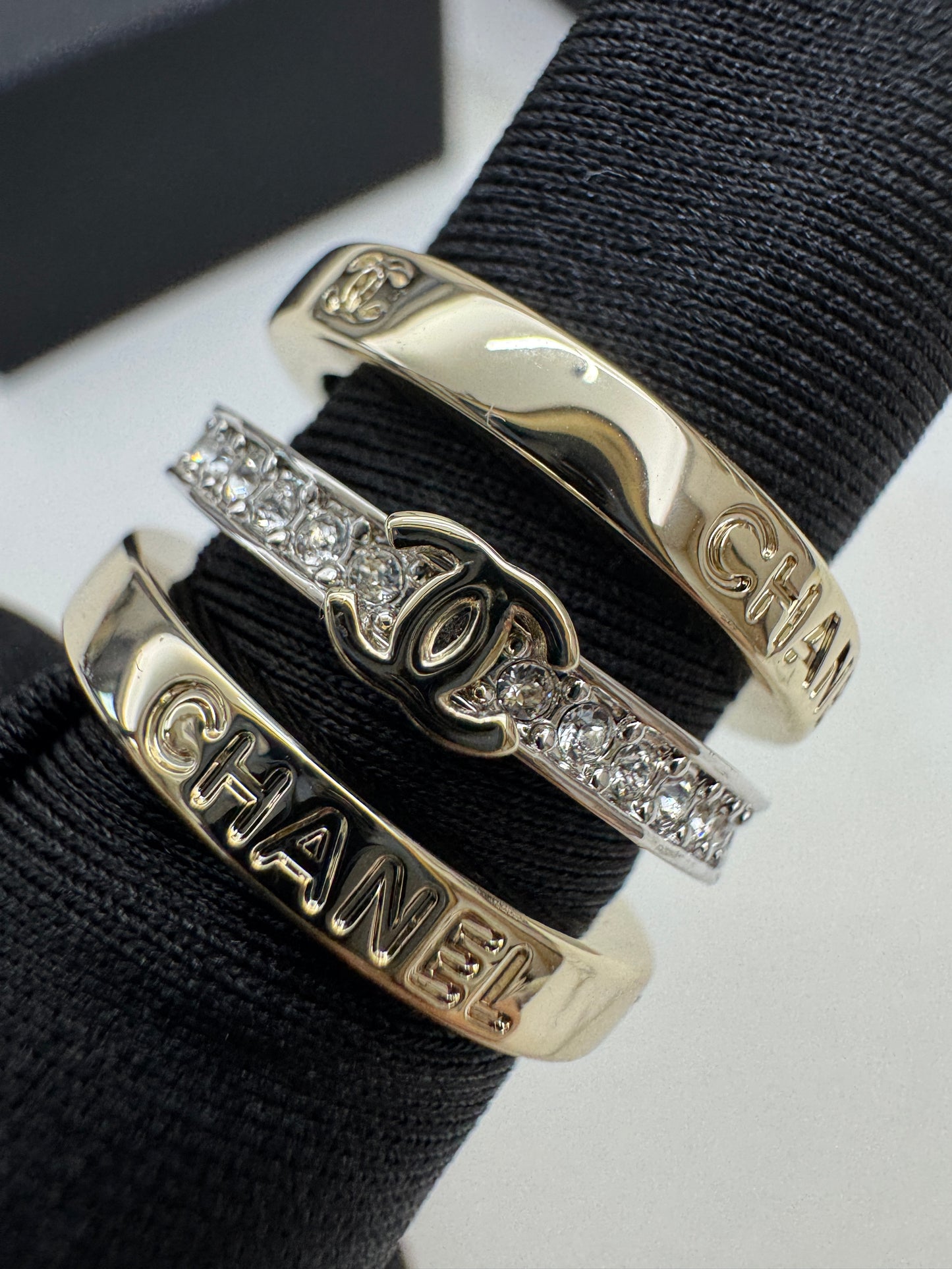 CHANEL 26P 三件套戒指