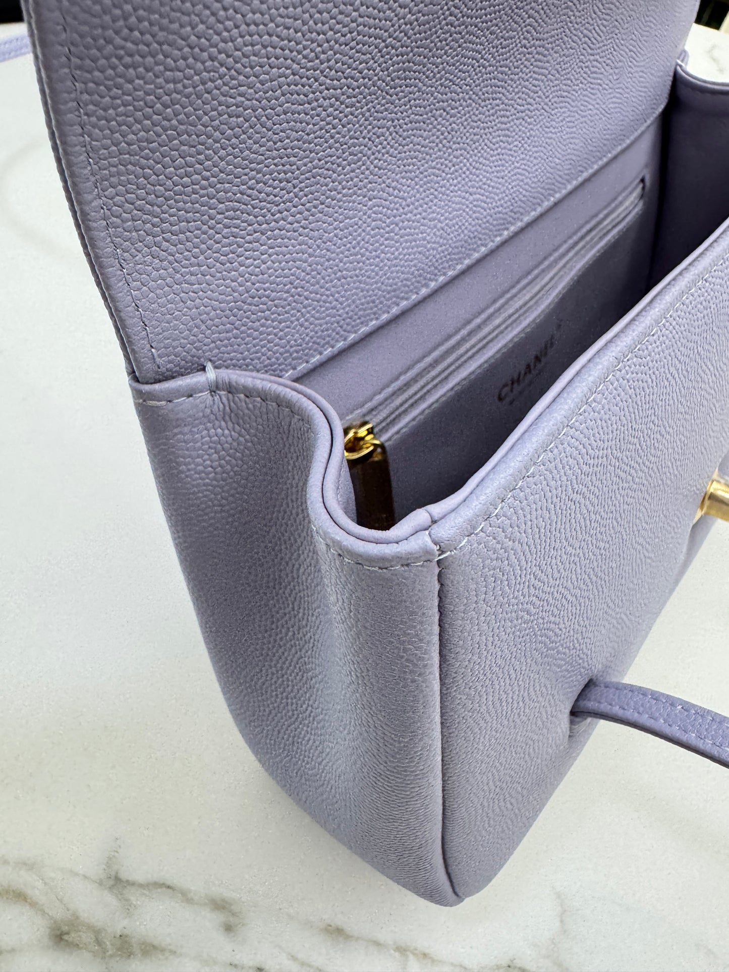 CHANEL Preppy Coco Small 紫色