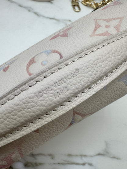 LV Pochette Metis East-West 漸變紫