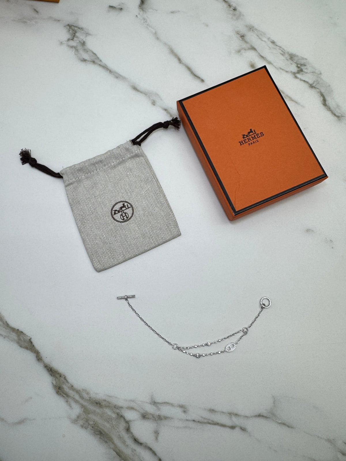HERMES 豬鼻子手鏈