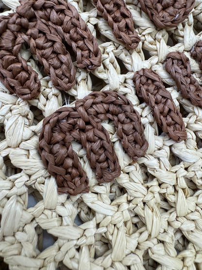 MIU MIU 拉菲草草編包