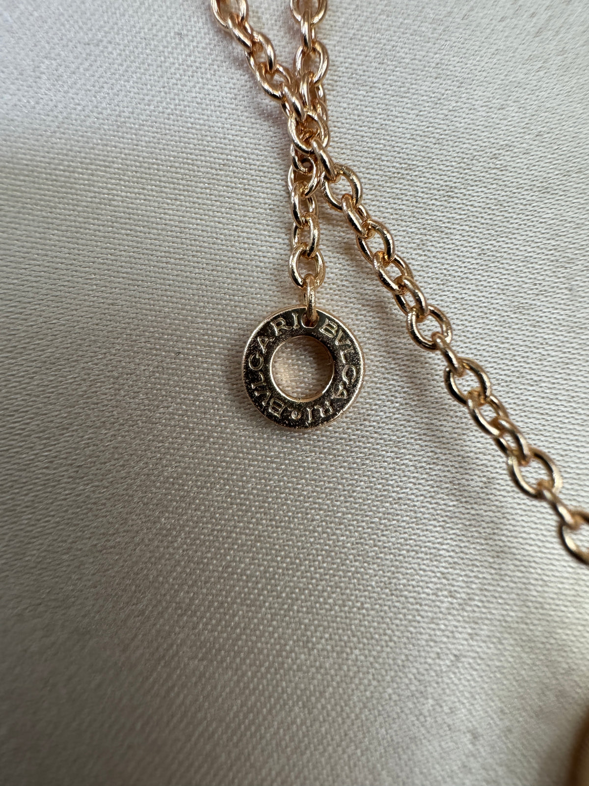 BVLGARI B.Zero 玫瑰金大號項鏈