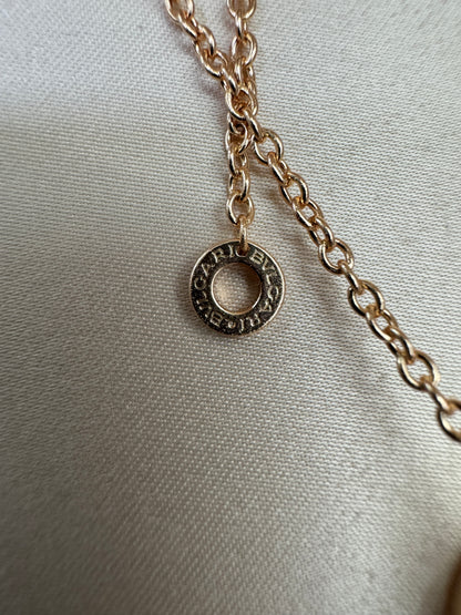 BVLGARI B.Zero 玫瑰金大號項鏈