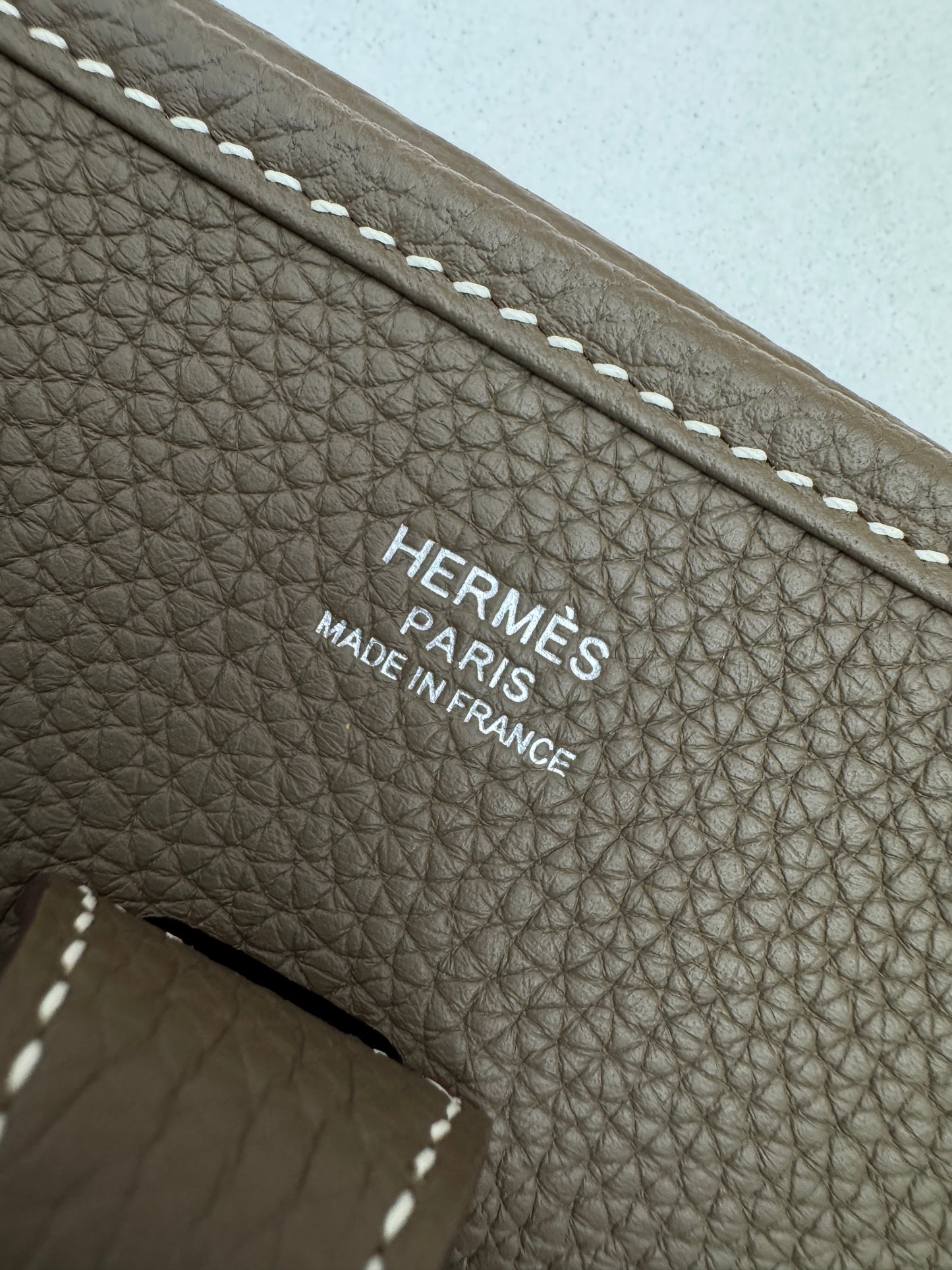 HERMES Evelyne 29 大象灰銀扣