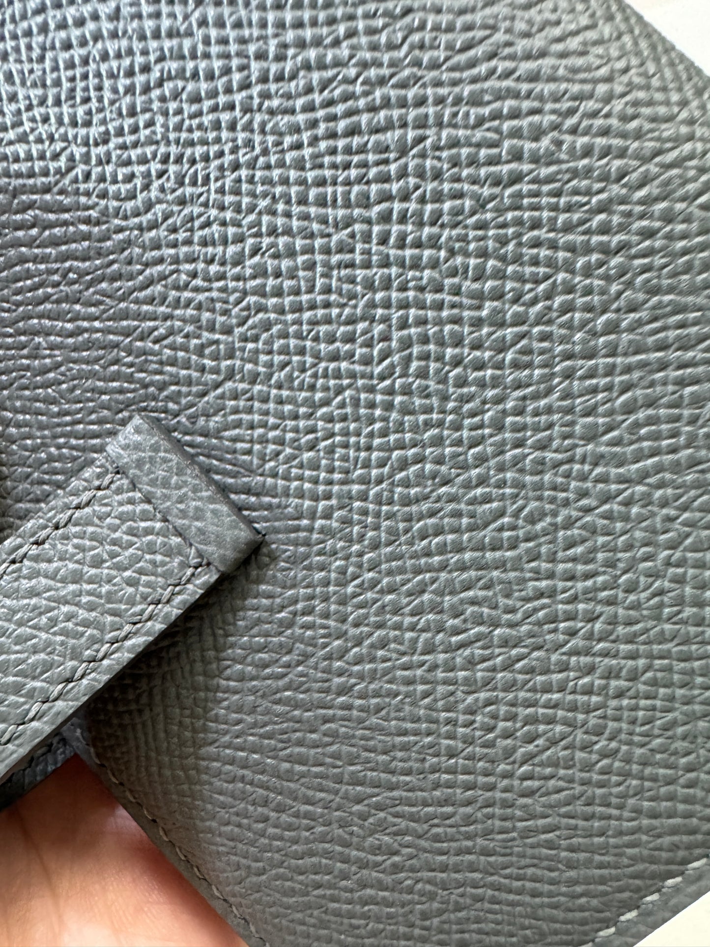 HERMES Bearn Wallet 短錢包 杏仁綠金扣