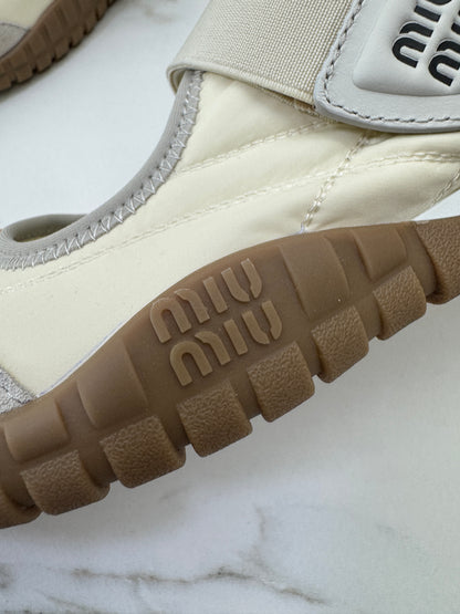 MIU MIU Tyre 魔術貼瑪麗珍運動鞋￼