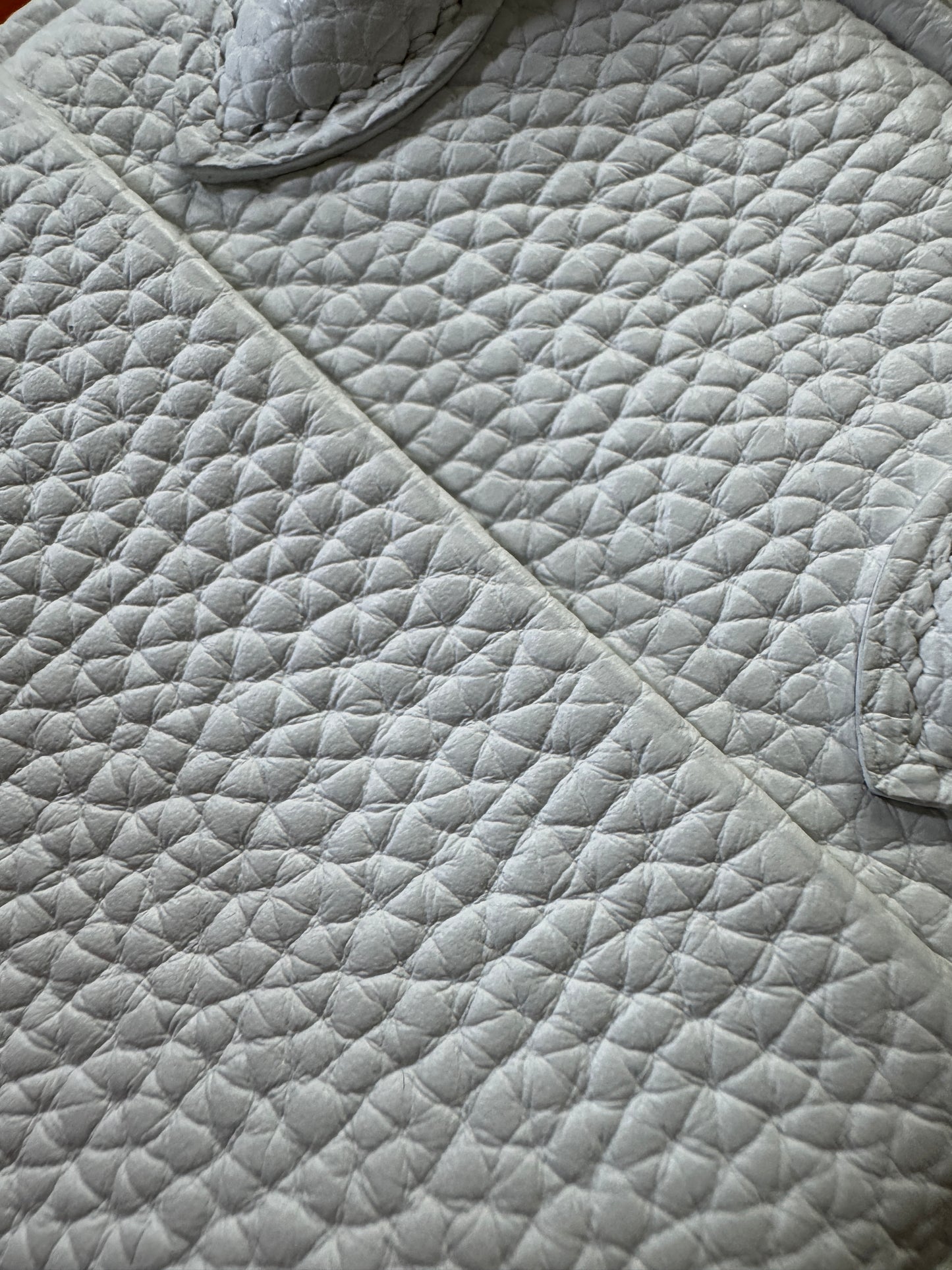 HERMES Mini Lindy II 純白色TC 金扣 GHW