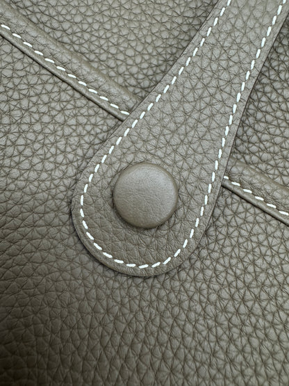 HERMES Evelyne 29 大象灰銀扣