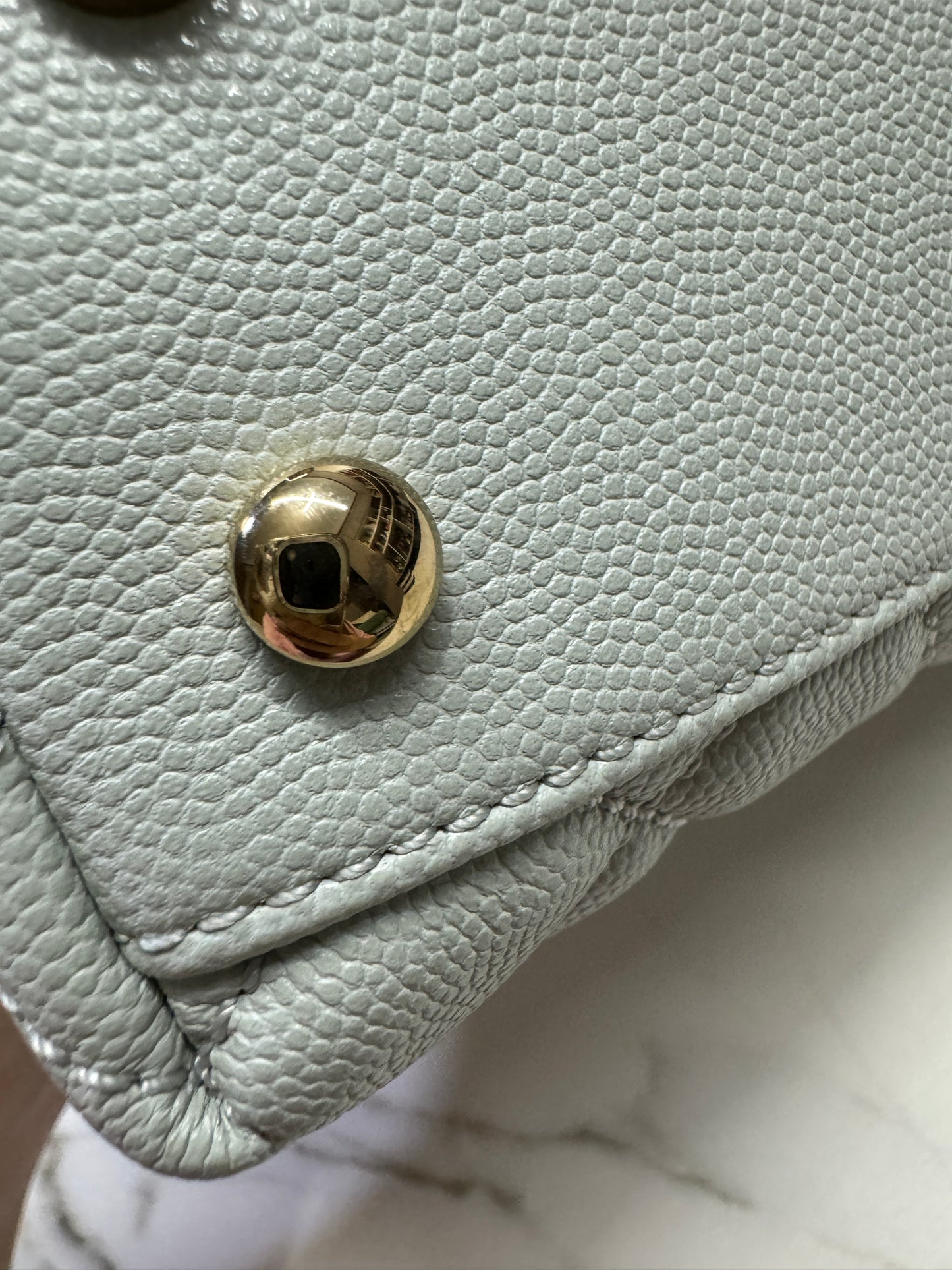 CHANEL Cocohandle 冰川藍 24P Small