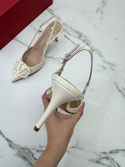 VALENTINO Vlogo Signature Slingback 8cm