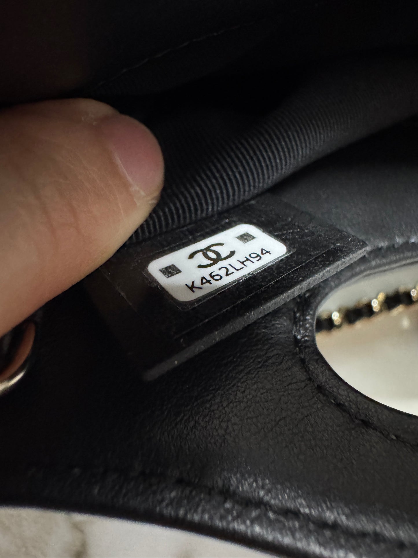 CHANEL 31Bag Nano 油臘牛皮