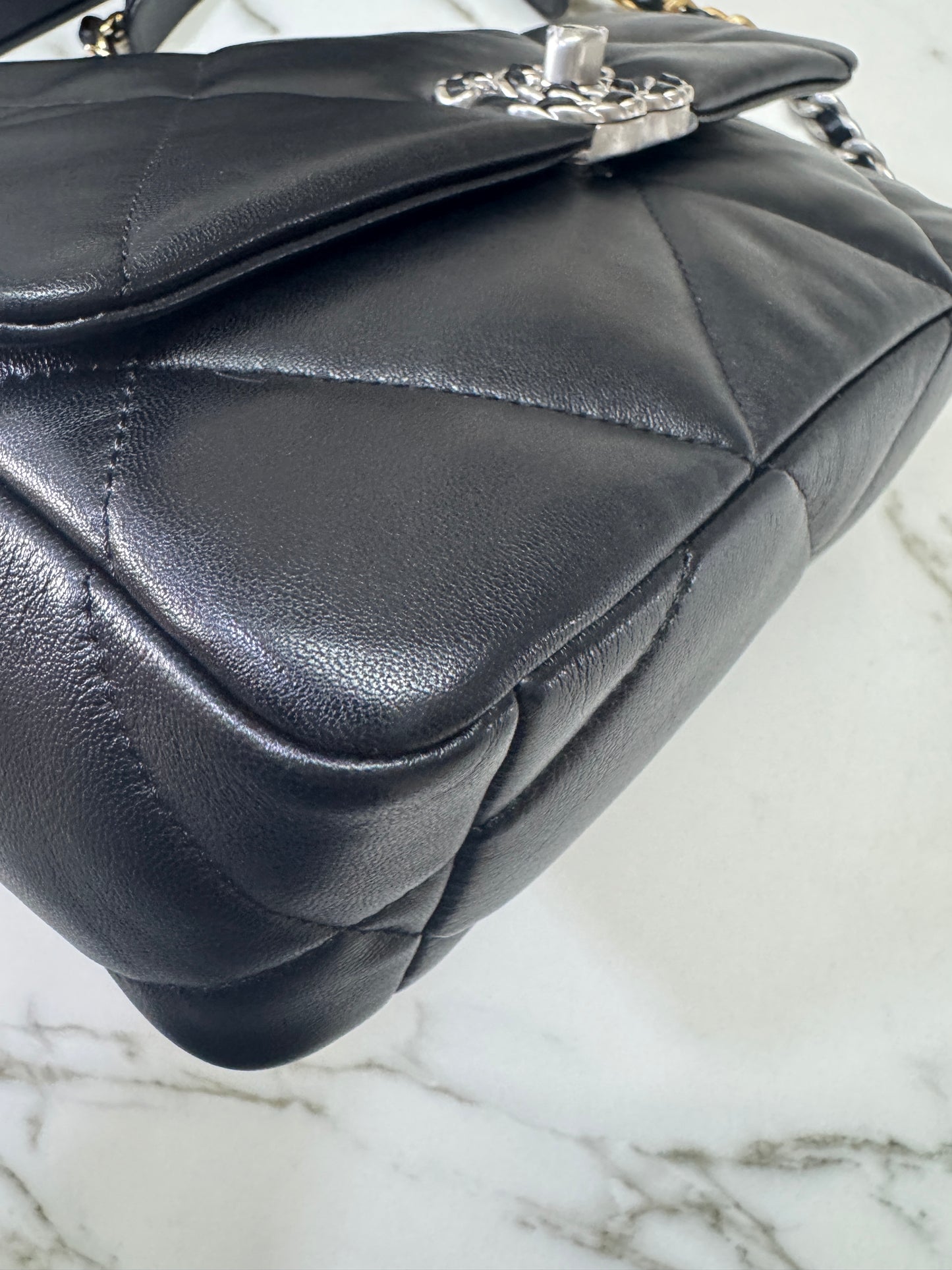 CHANEL 19Bag 黑銀 Small