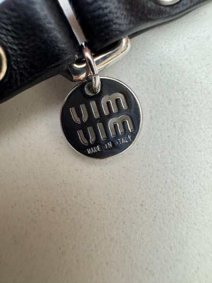 MIU MIU 珍珠皮帶項鏈 Choker