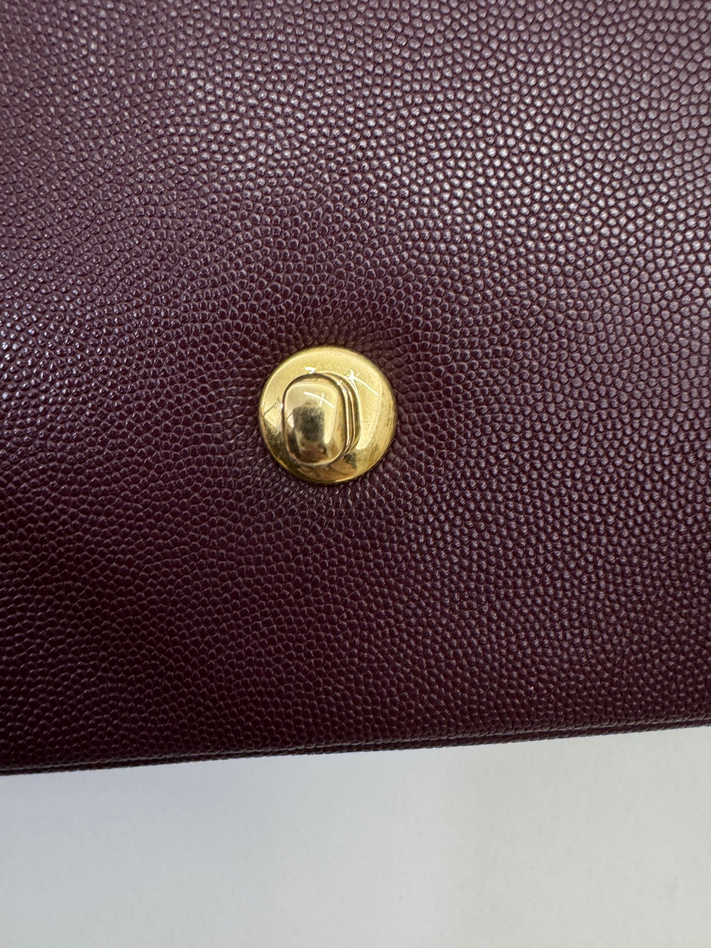 CHANEL Preppy Coco Small 酒紅色
