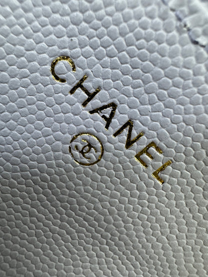 CHANEL 21K 香芋紫 CF Cardholder