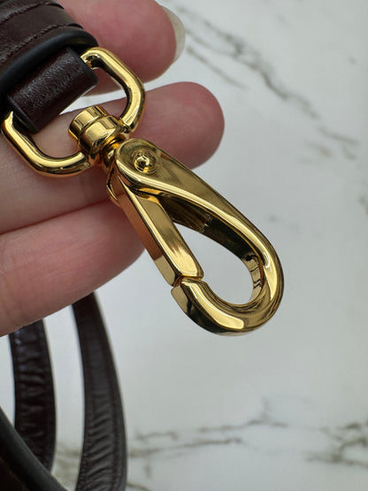 PRADA Bonnie XL Dark Brown (Lux Soft)