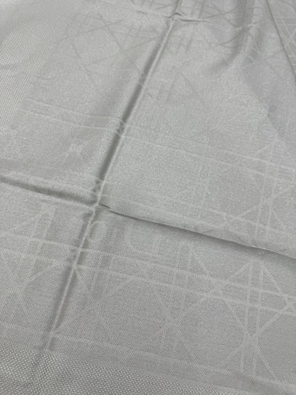 DIOR Cannage 140cm Scarf 銀色