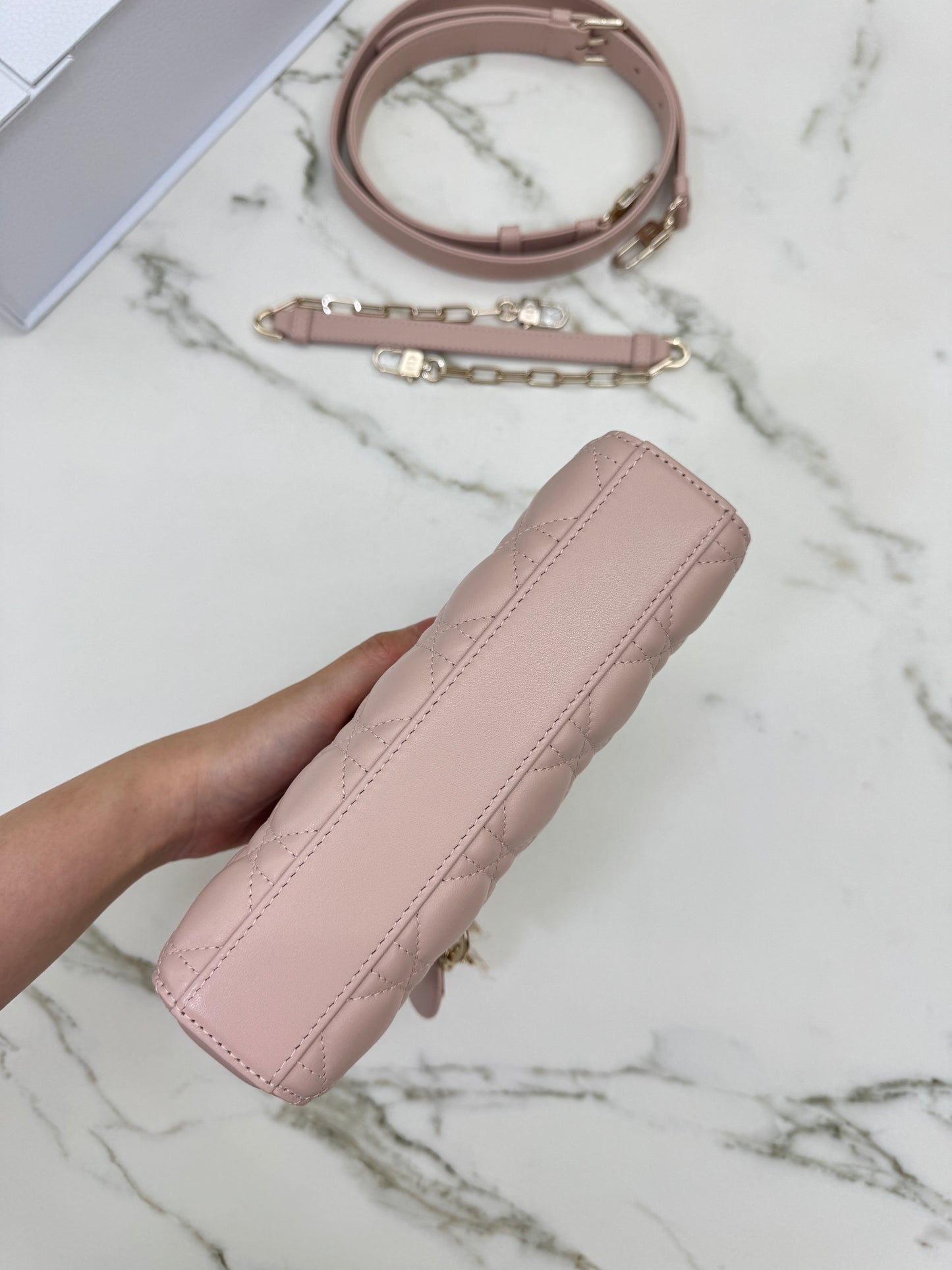 DIOR D-joy Small 胭脂粉 Powder Pink