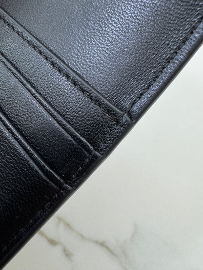 CELINE Wallet 凱旋門金扣Box皮