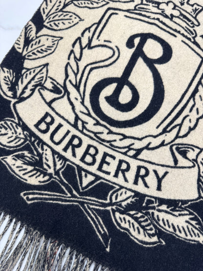 BURBERRY 雙面戰馬圍巾