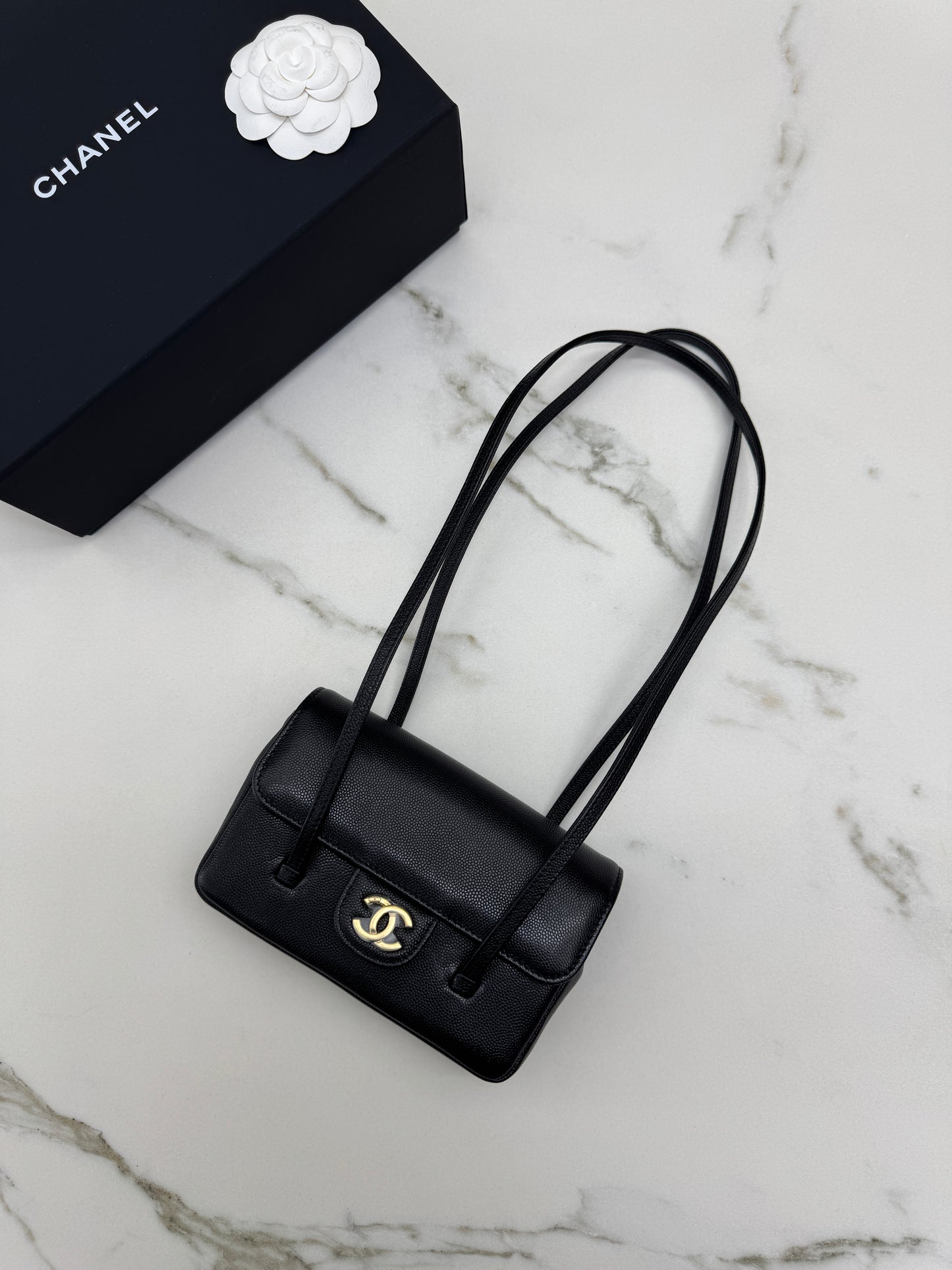 CHANEL Mini Preppy Coco Black