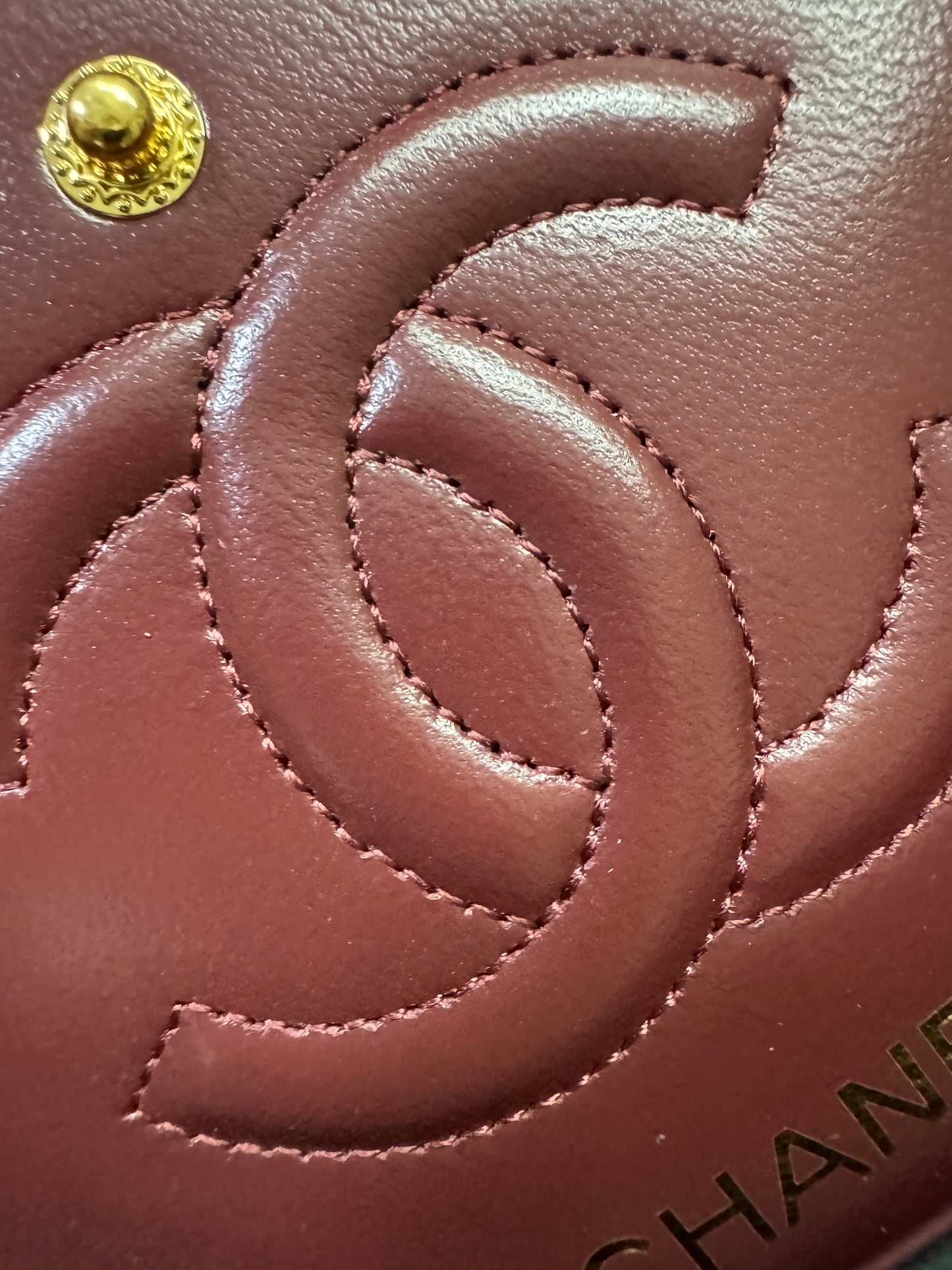 CHANEL Vintage CF23 羊皮 中古款 Lambskin