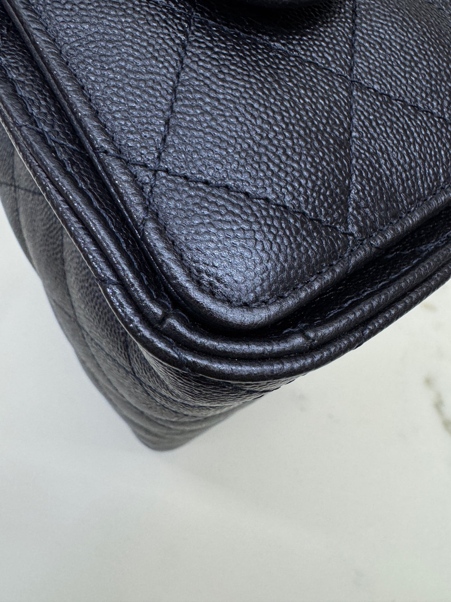 CHANEL Mini 25Bag 珠光深藍